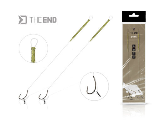 Bas de ligne delphin the end d-rig / 2 pcs - 101006009