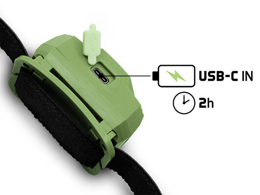 Čelová lampa delphin lumis - 101004666_2