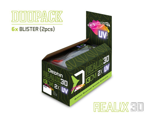 Leurre artificiel delphin realix 3d / 2 pcs - 101005616 9