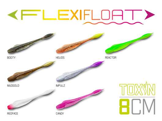 Leurre artificiel delphin toxin uvs / 8 pcs - 101005571