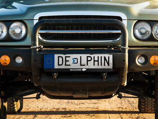 Support de plaque d'imatriculation 3d delphin angler on board / 2 - 101006723_3