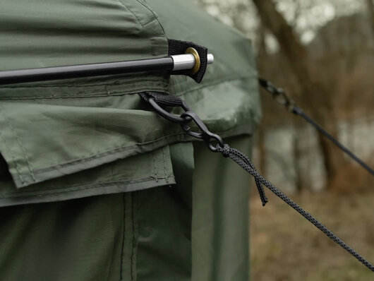 Parapluie de pêche avec auvent delphin dualix stabil - 101005903_95
