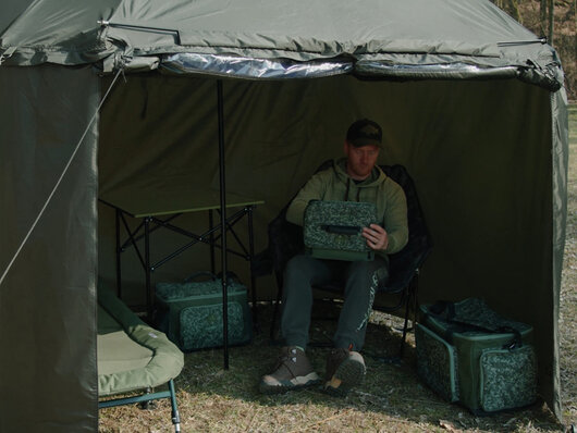 Parapluie de pêche avec auvent delphin dualix stabil - 101005903_98