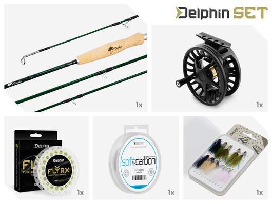 Muškársky set delphin readyfly - 101007328