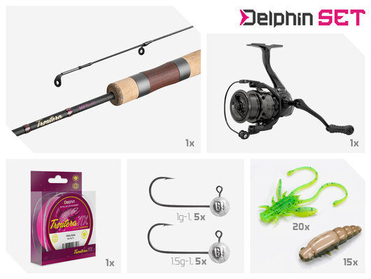 Prívlačový set delphin trout - 101007330