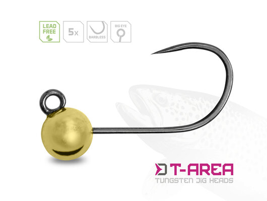 Volfrámový jig delphin t-area bl / 5ks - 101006083