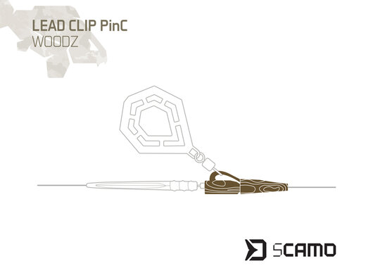 Klip na olovo delphin scamo pinc woodz /10ks - 101005890_2