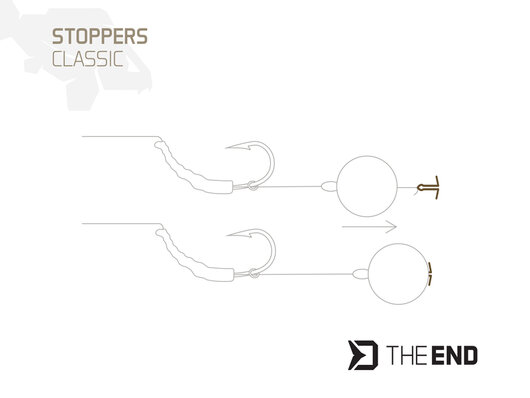Mix zarážky na boilies delphin classic / 126 ks - 101006783_1