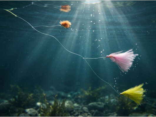 Sada umelých mušiek delphin fly / 10ks - 101006110_7