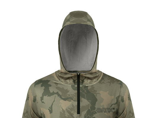 Haut à manches longues et capuche delphin uv armor 50+ banx - 101006357_3