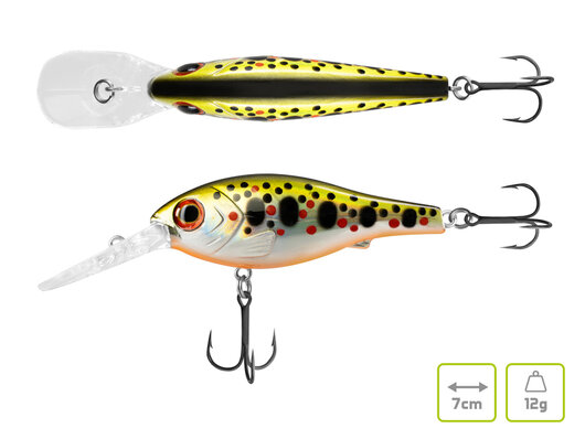 Poisson-nageur delphin wobby crank-dp - 101007021_93