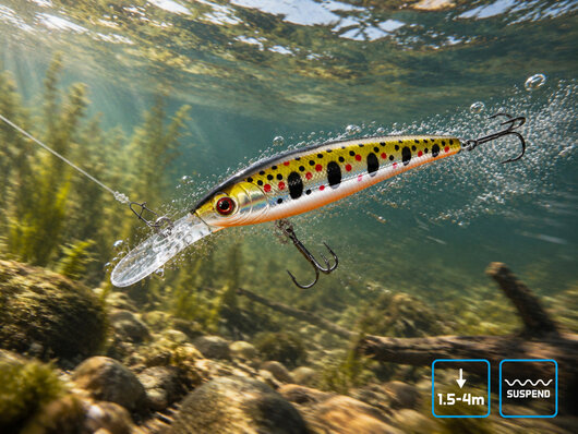 Poisson-nageur delphin wobby jerk-dp - 101007015_95