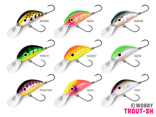 Poisson-nageur delphin wobby trout-sh - 101007027