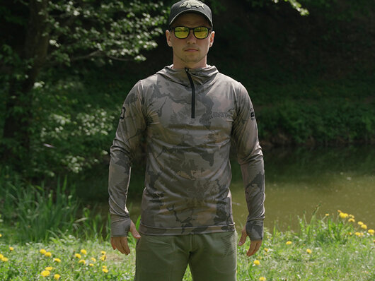 Sweatshirt avec une capuche delphin uv armor 50+ banx - 101006357_9