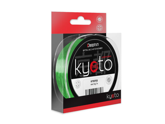 Monofil Delphin KYOTO / fluo zelený
