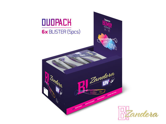 Umelá nástraha Delphin ZANDERA UVs / 5ks