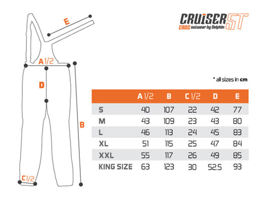 Nohavice Delphin CruiserCROS 5T
