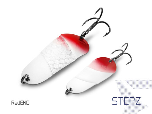 Plandavka Delphin STEPZ StripSCALE | 10g RedEND Hook #2