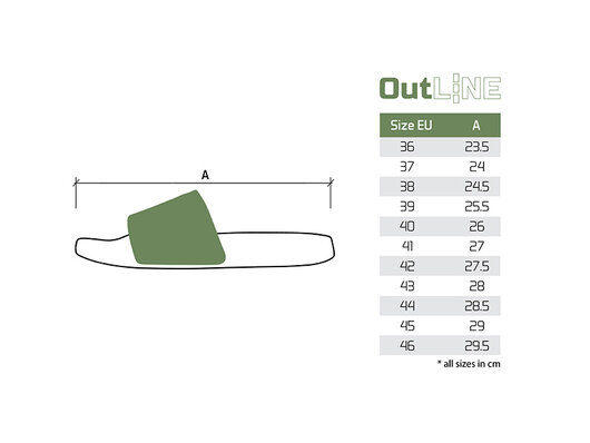 Šľapky Delphin OutLINE CARP | 36