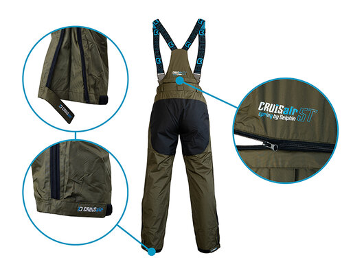 Nohavice Delphin CruisAIR SPRING 5T | S