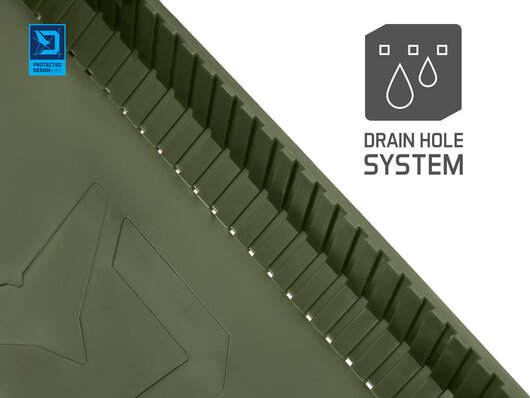 Polička na rodpod Delphin ShelfPOD / Camo | 20x10x3cm