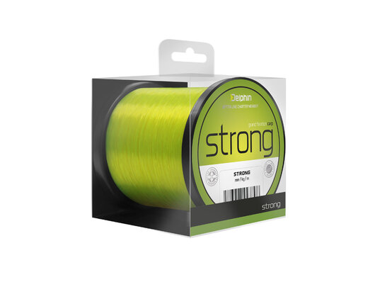 Delphin STRONG Carp žltá | 0,25mm 5,5kg 300m