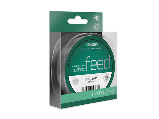 Delphin Method FEED sivá | 0,14mm 1,8kg 150m