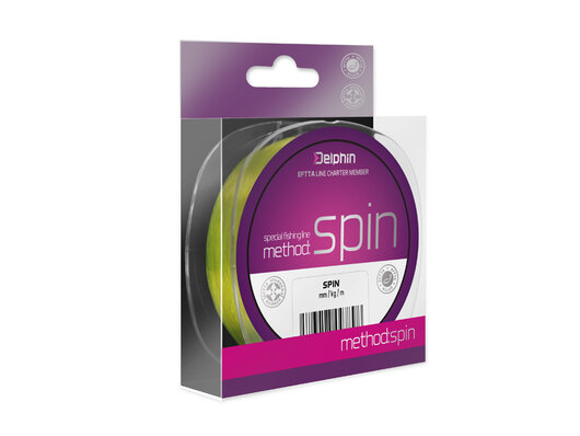 Delphin Method SPIN žltá | 0,10mm 1,0kg 150m