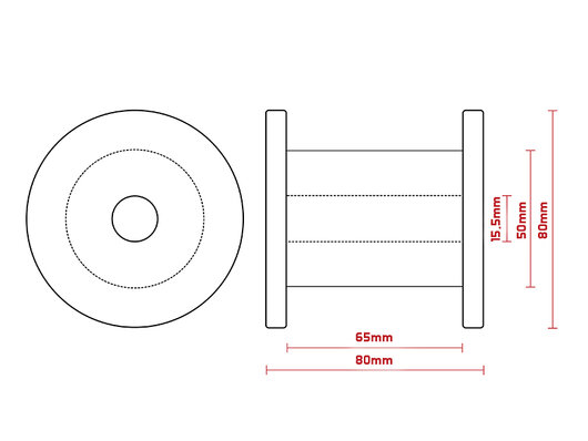 Cievka 300-1200m | čierna