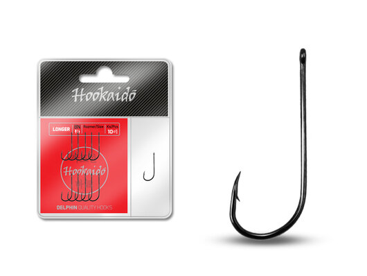 Háčik Delphin HKD LONGER ring / 10+1ks | BN/4