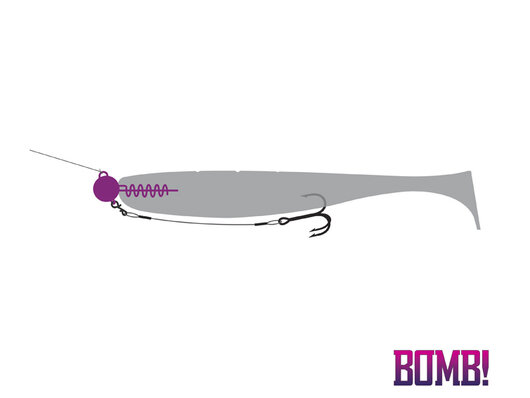 BOMB! Twisto JIGER / 3ks 5g