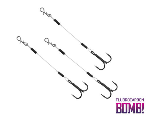 BOMB! Twisto RIGS Fluorocarbon / 3ks