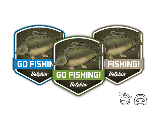 Vôňa do auta GO FISHING! Carp