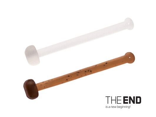 Elastická zarážka nástrahy THE END / 36ks | 18,21,25 mm mix