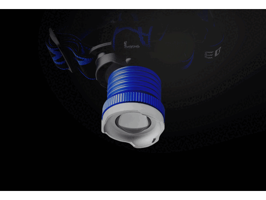 Čelová lampa Delphin LUMINA