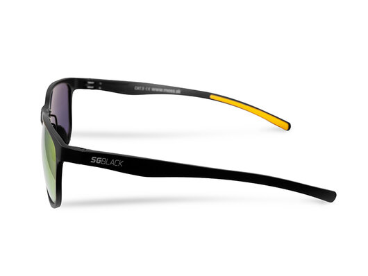 Polarizačné okuliare Delphin SG BLACK oranžové sklá