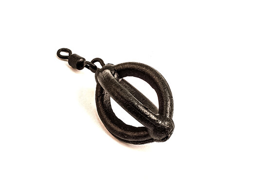 Olovené krmítko farbené s obratlíkom