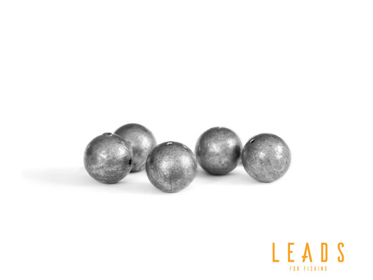 Delphin LEADS Gulička s otvorom / 5ks | 3g