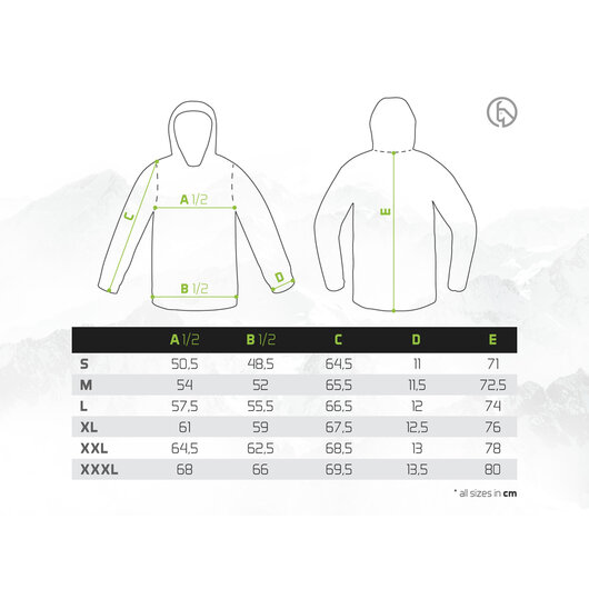 Outdoorová mikina s kapucňou ixtera camotic - 101006351_6