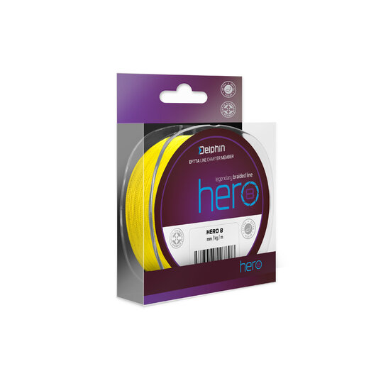 Delphin HERO 8 / fluo žltá