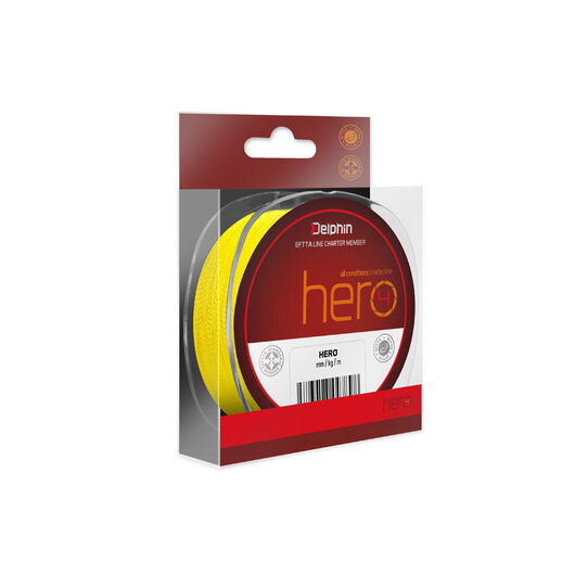 Delphin HERO 4 / fluo žltá