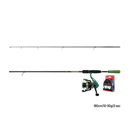 Prívlačový set Delphin GreenSPIN