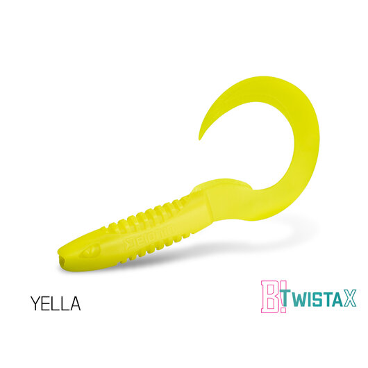 Umelá nástraha Delphin TwistaX Eeltail UVs / 5ks | 15cm/GREENCH