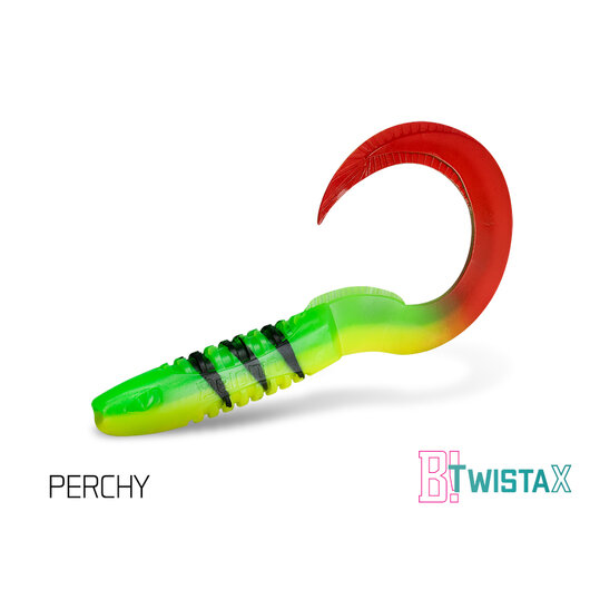 Umelá nástraha Delphin TwistaX Eeltail UVs / 5ks | 15cm/GREENCH