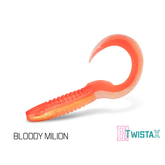 Umelá nástraha Delphin TwistaX Eeltail UVs / 5ks | 15cm/GREENCH