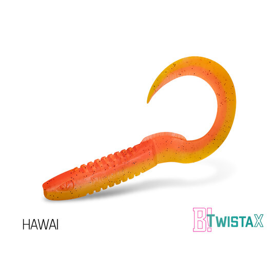 Umelá nástraha Delphin TwistaX Eeltail UVs / 5ks | 15cm/GREENCH