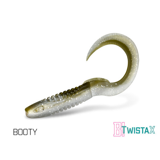 Umelá nástraha Delphin TwistaX Eeltail UVs / 5ks | 15cm/GREENCH