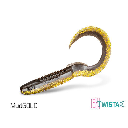 Umelá nástraha Delphin TwistaX Eeltail UVs / 5ks | 15cm/GREENCH