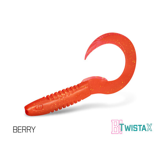 Umelá nástraha Delphin TwistaX Eeltail UVs / 5ks | 15cm/GREENCH