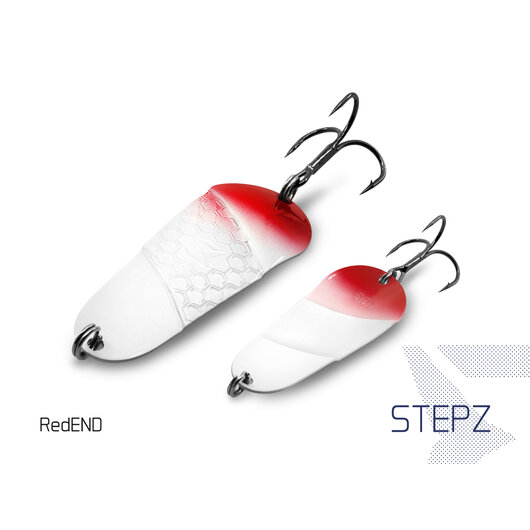 Plandavka Delphin STEPZ StripSCALE | 10g RedEND Hook #2
